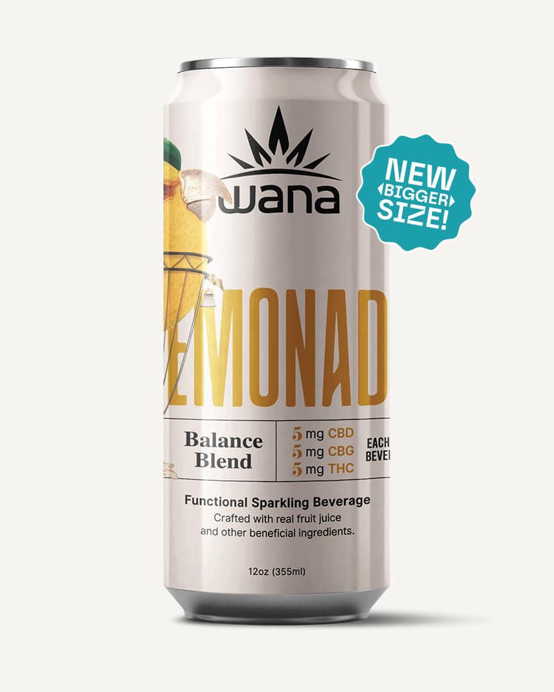 Wana Low Dose Beverages / Lemonade 5 MG